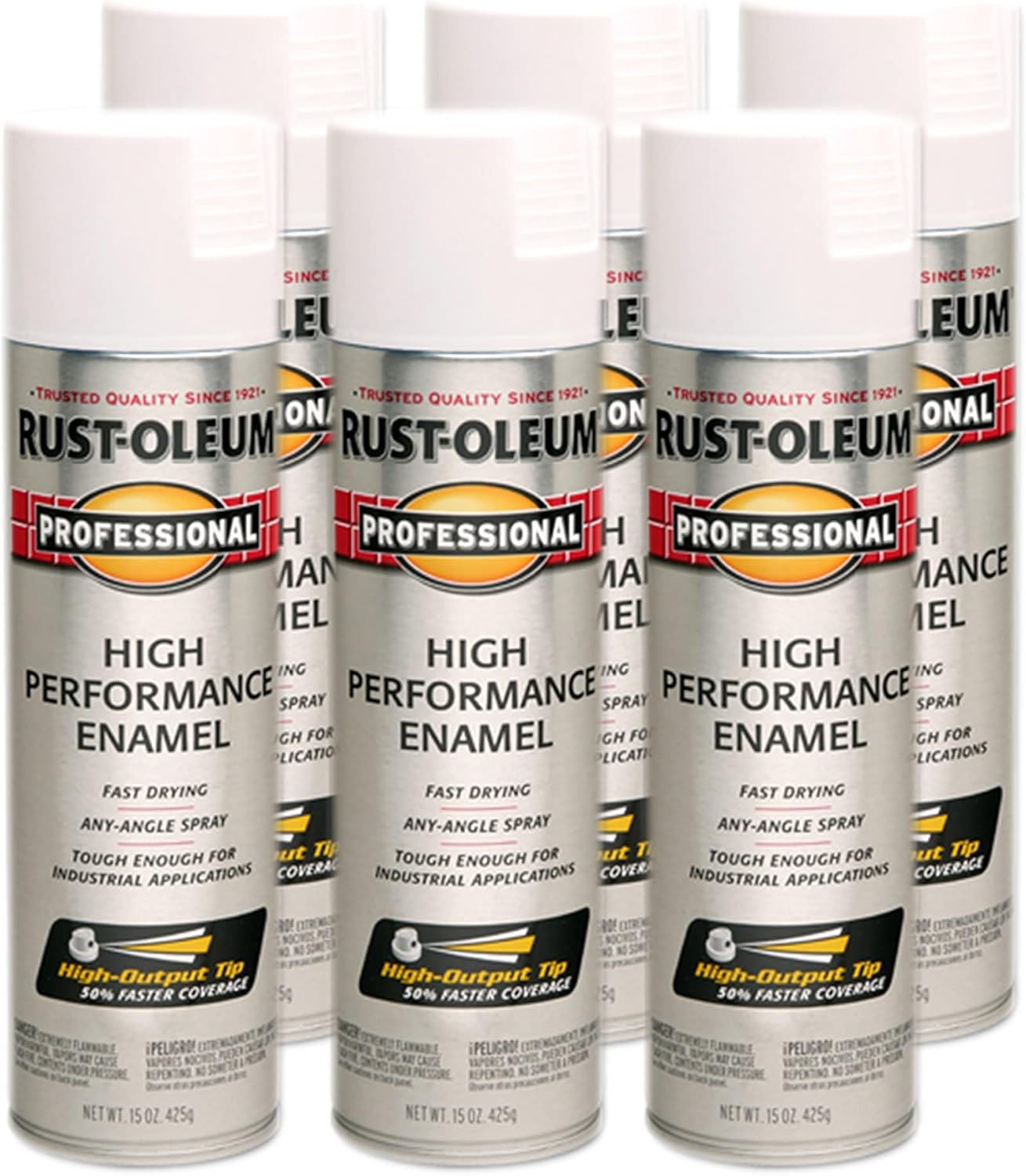 Professional High Performance Enamel Spray Paint for Tough Jobs