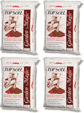 Michigan Peat 40 Pound Bag Potting Topsoil Mix 4 Pack - Versatile