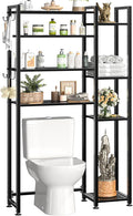 Over The Toilet Storage 8 Tier Organizer with Side Rack - Space Saver