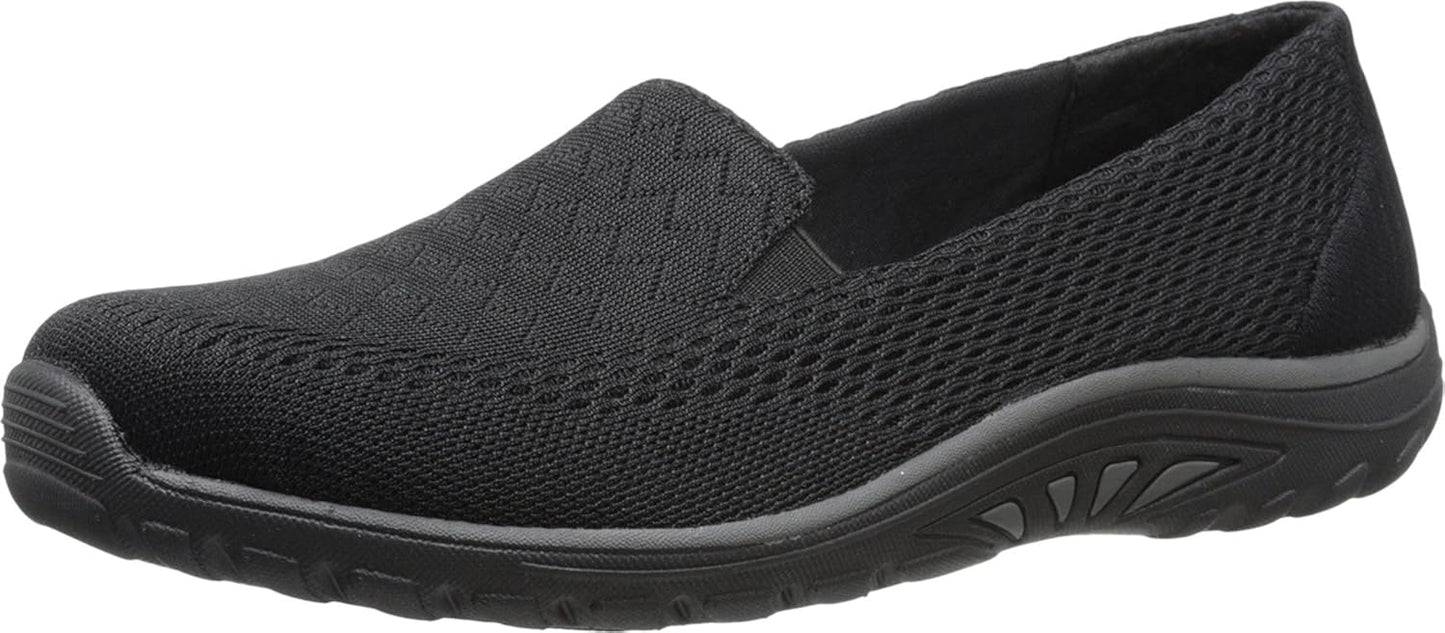 Skechers Women's Reggae Fest-Willows Loafer Flat for Comfort
