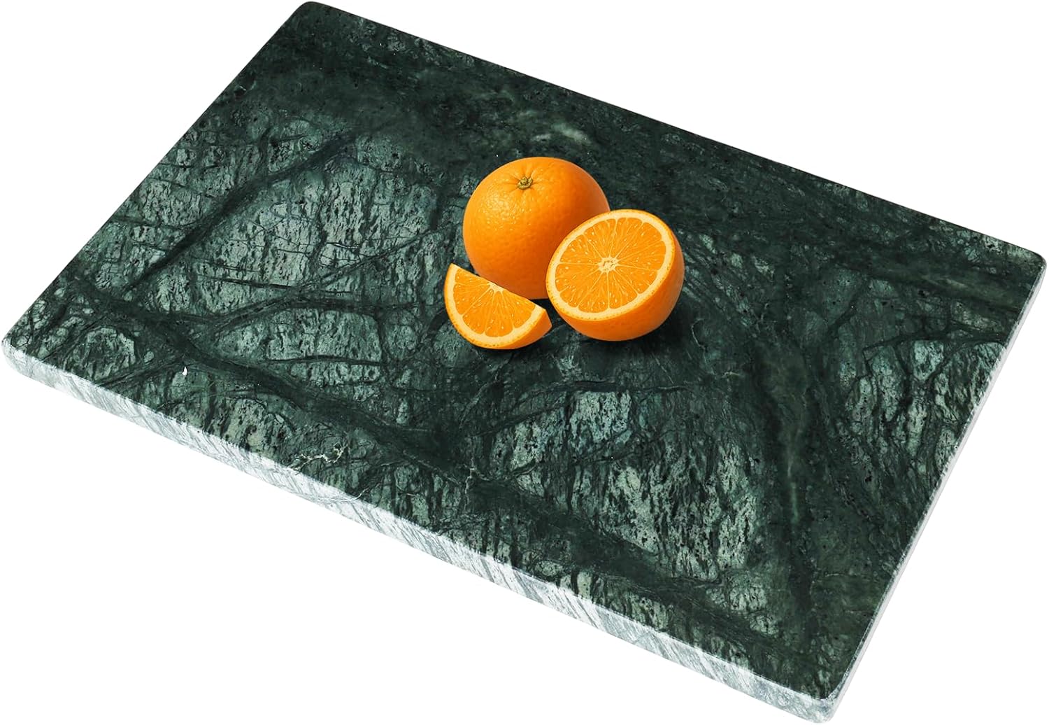 Handcrafted Marble Cutting Board for Kitchen - 12x8 Inch Slab