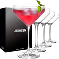 Premium Lead-Free Crystal Martini Glasses Set - JEKOSEN