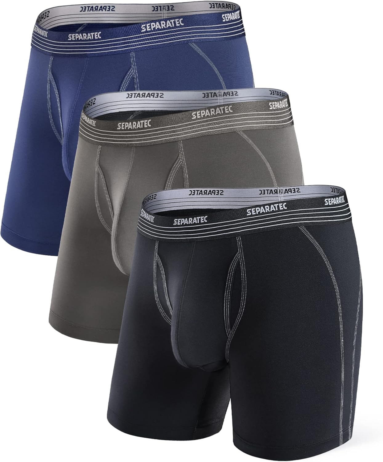 Separatec Mens Underwear with Pouch for Ultimate Comfort
