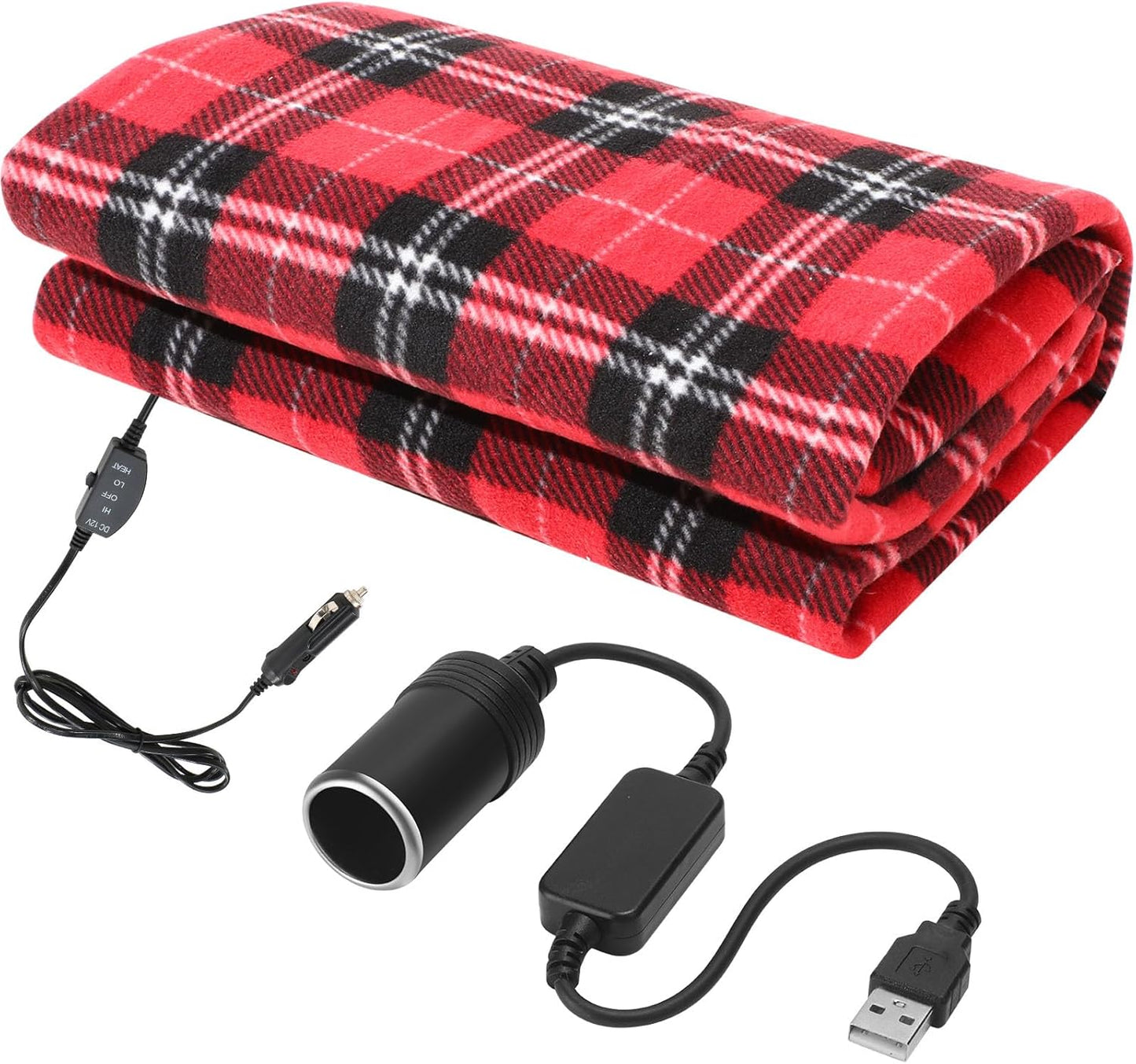 Tuanse Heated Car Blanket 12v - Stay Cozy on the Go!