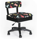 Adjustable Height Hydraulic Sewing and Craft Chair - Comfortable