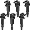 BDFHYK High Performance Ignition Coil 6 Pack Compatible with BMW