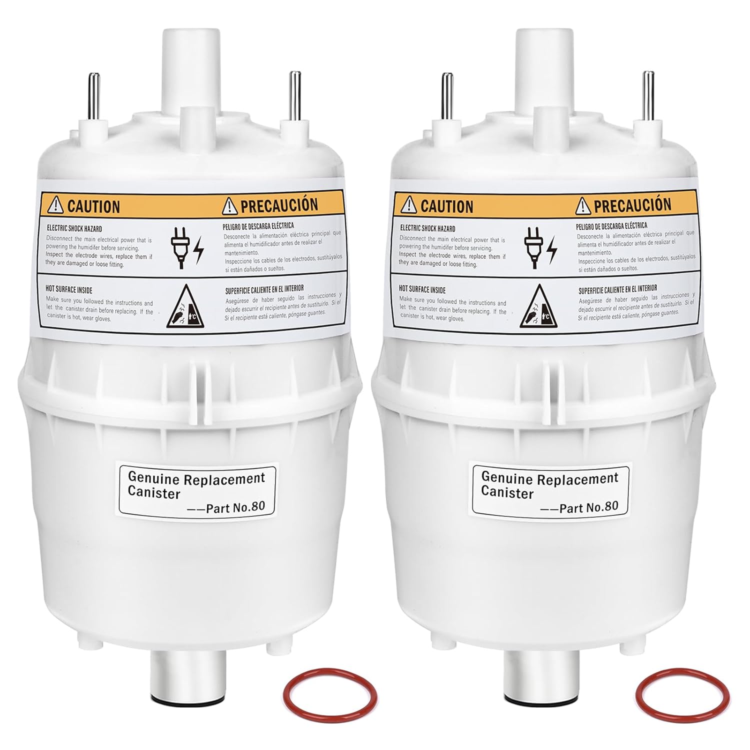 80 Canister Replacement for Aprilaire 800 Humidifiers - 2 Pack