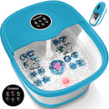 Collapsible Foot Spa with Heat and Massage - Compact Folding Foot