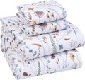 RUVANTI 100% Cotton Full Size Bed Sheets - Cool Percale Comfort Sets