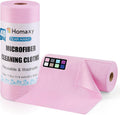 Ultra Absorbent Pink Cleaning Cloth Roll by Homaxy