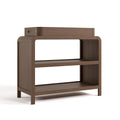 Storkcraft Santos Changing Table (Hazelnut) - Solid Wood Nursery Table