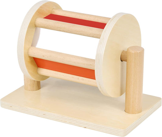 Montessori Spinning Drum Baby Toy - Enhance Tummy Time!