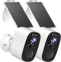 Rraycom 5MP Wireless Solar Security Camera - 2K Color Night Vision