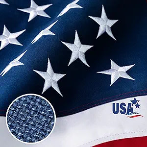 American Flag 5x8 ft Deluxe Heavy Duty Spun Polyester Outdoor