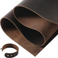 RingSun 24in x 24in Coffee Full Grain Leather Sheets - Tooling Craft