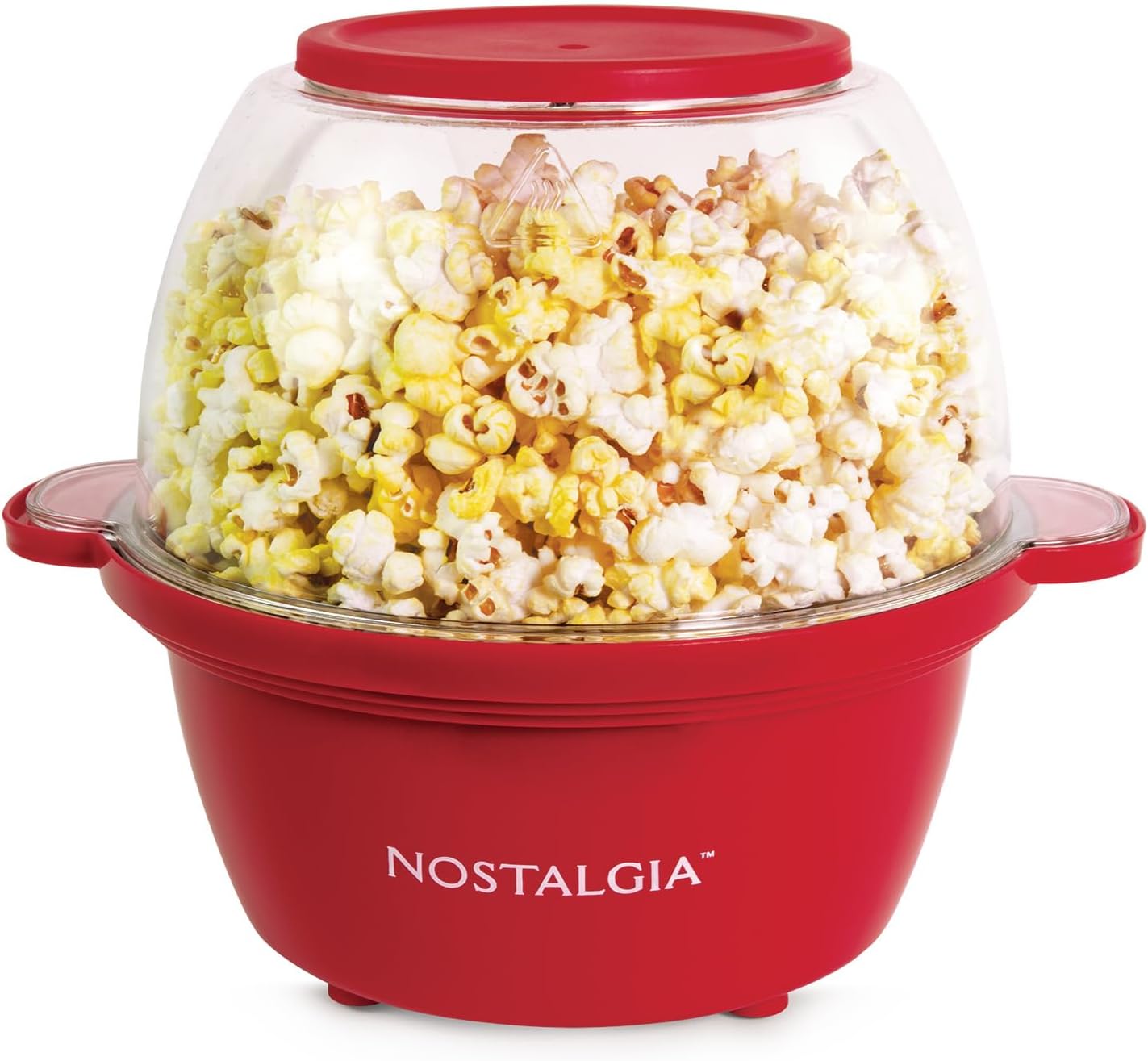 Nostalgia Popcorn Popper - Quick-Heat - Makes 8 Cups - Fun for Events