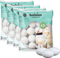 Bolsius Unscented Floating Candles Set of 20 - Elegant Water Candles