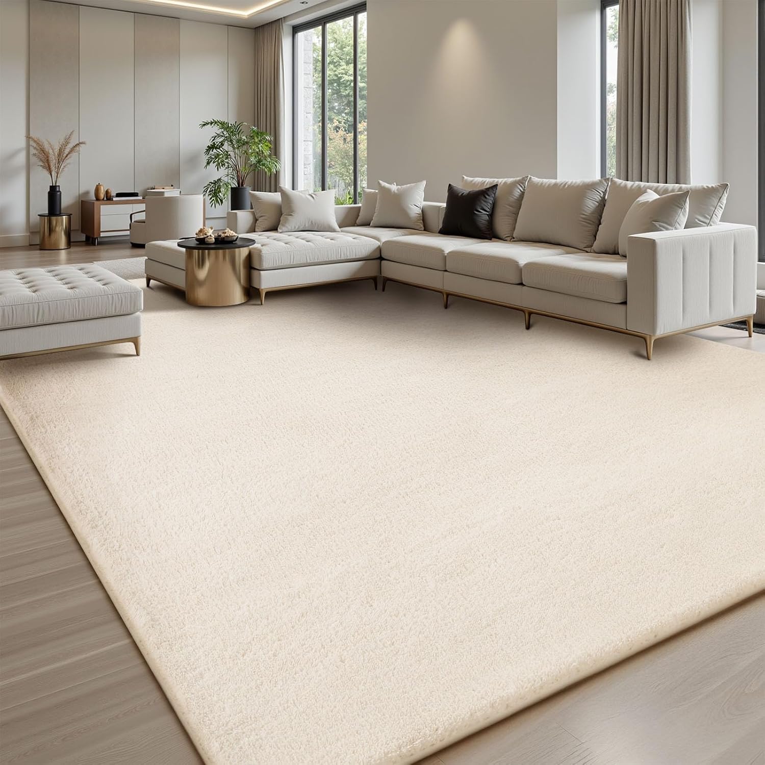 Sour Lemon 9x12 Area Rugs for Living Room and Bedroom Decor