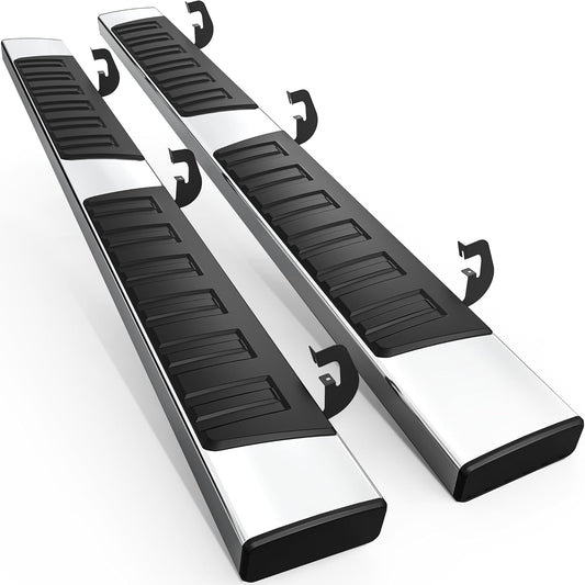 AUTOSAVER88 6.5in Running Boards for 2007-2019 Chevy Silverado