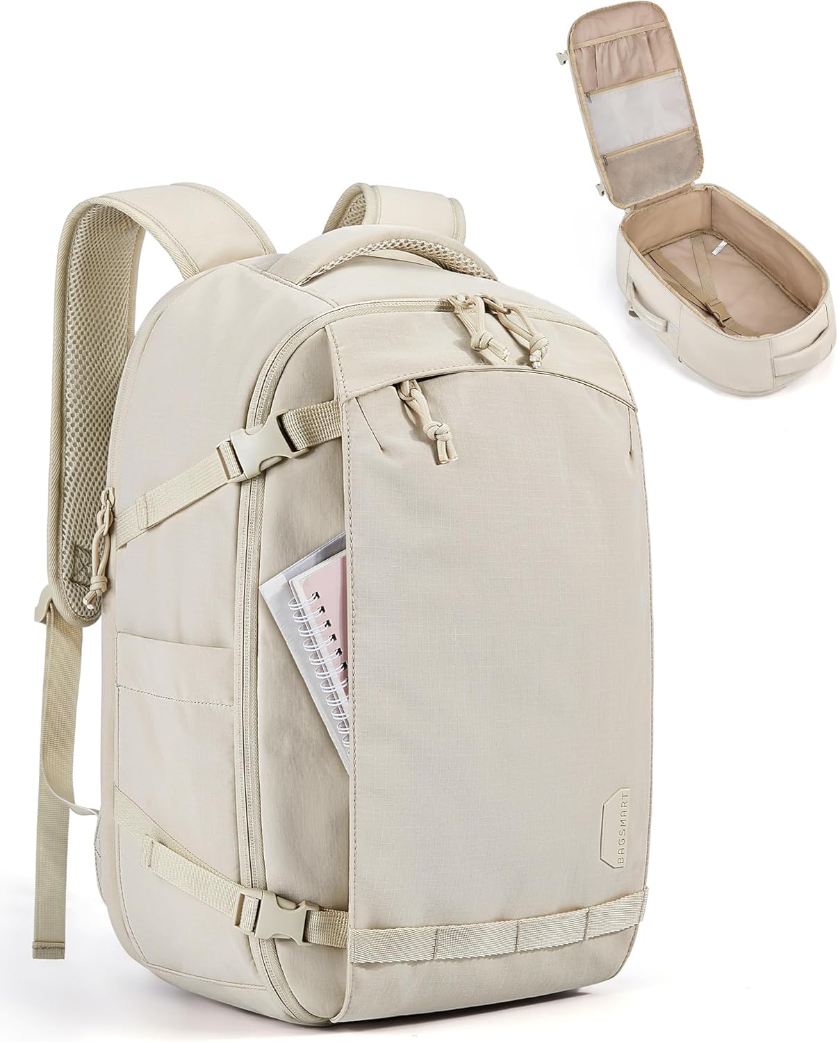 BAGSMART Blast Travel Backpack - 15.6 Inch Carry On Bag