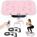 Vibration Plate Exercise Machine - Adjustable 8000 Vpm Fitness