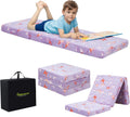Foldable Floor Mattress for Kids Glow Butterfly Nap Mat - Portable