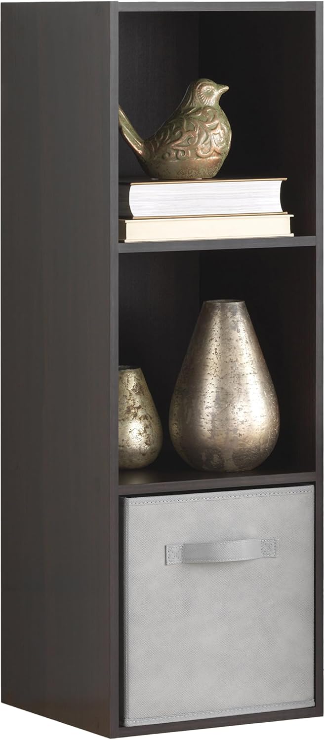 Whitmor 3 Cube Bookcase for Stylish Storage and Organization