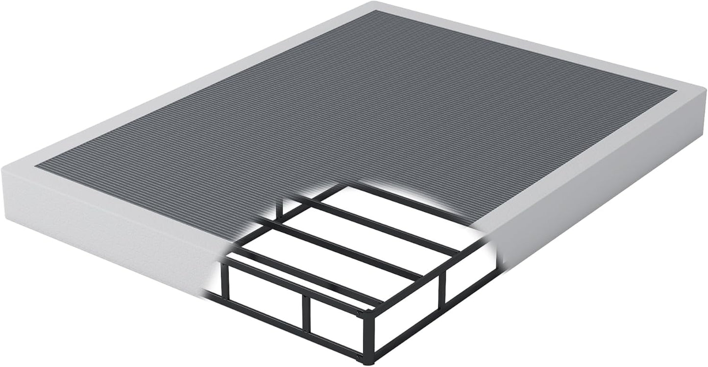 Heavy Duty 9 Inch Box Spring for Queen Bed - Easy Assembly