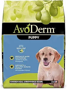 AvoDerm Natural Puppy Dry Dog Food for Healthy Development
