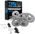 Front and Rear Brake Pad & Rotor Kit for 2002-2004 Honda CR-V