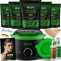 All-in-One Waxing Kit for Men Complete Hard Wax Kit - At-Home Salon