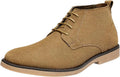 Classic Men's Desert Chukka Boots by Bruno Marc in Suede Leather