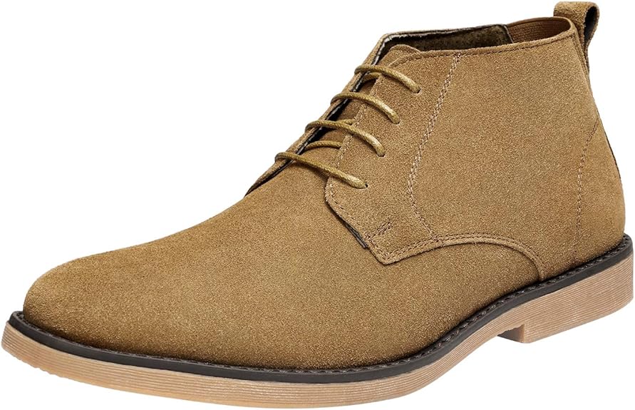 Bruno Marc Men's Classic Suede Leather Desert Chukka Boots Review