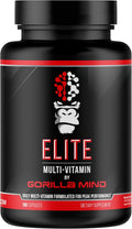 Gorilla Mind Elite Multi-Vitamin (180 Capsules) - Daily Performance