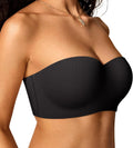 OEAK Womens Strapless Multiway Bandeau Bra - Secure Lift and Comfort
