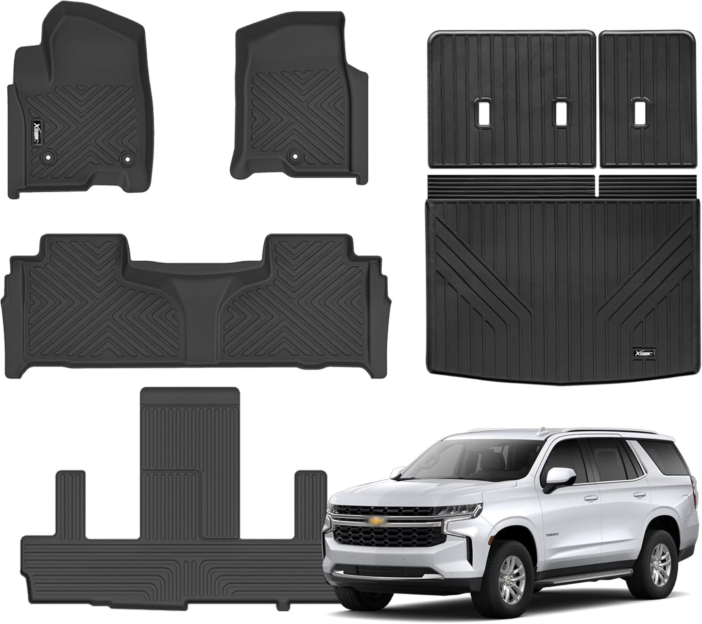 Custom Fit Floor Mats for 2021-2025 Chevrolet Tahoe & GMC Yukon