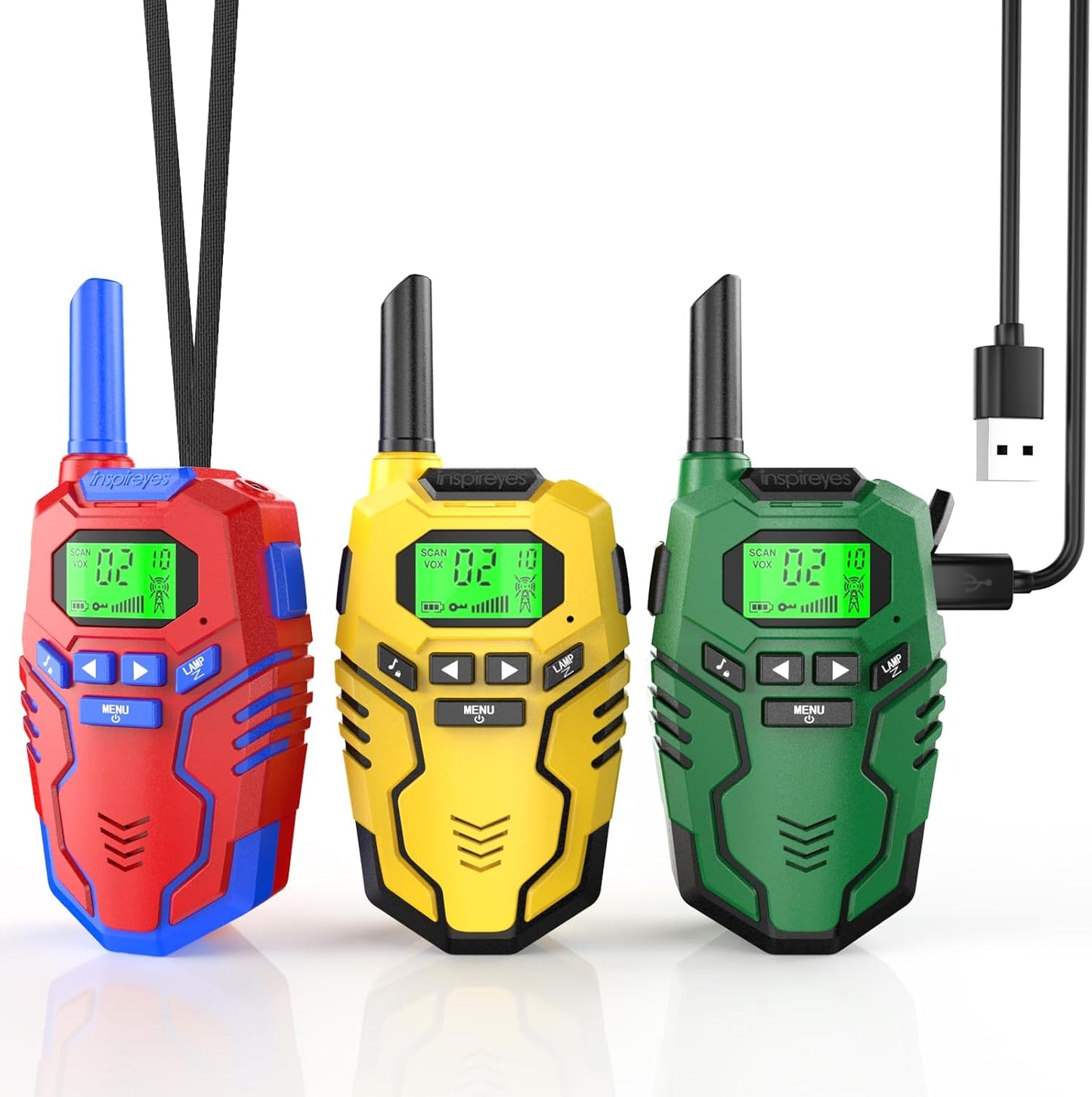 Rechargeable Walkie Talkies for Kids - Long Range Fun Toys
