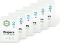 PARASOL Clear+Dry Disposable Diapers Size 2 - RashShield Protection