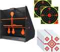 Pellet Gun Target Trap with Center Shot for Indoor and Outdoor Use