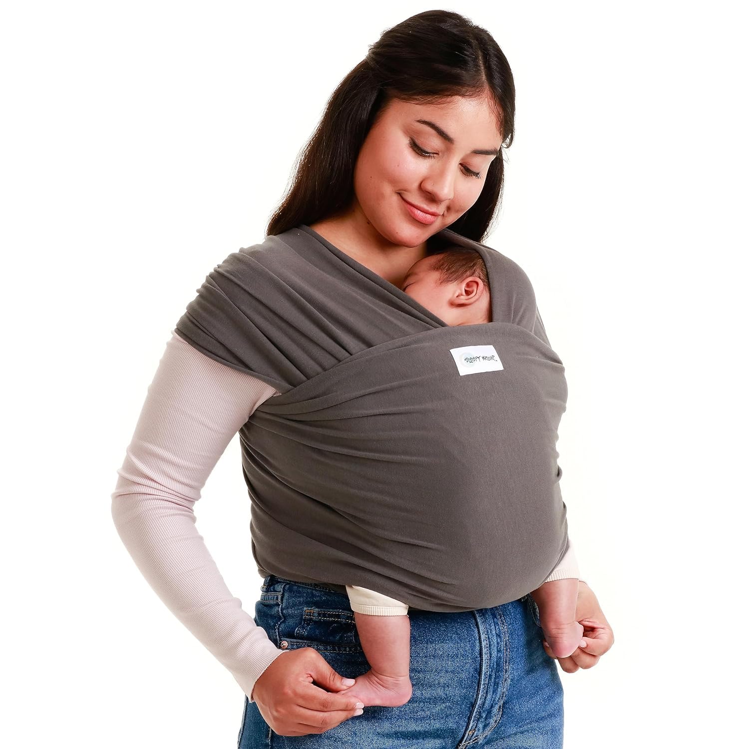 Sleepy Wrap Baby Carrier - Hands-Free Ergonomic Sling for Newborns to Toddlers