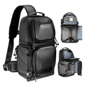 Camera Sling Bag Crossbody Hardshell Camera Shoulder Bag - Travel