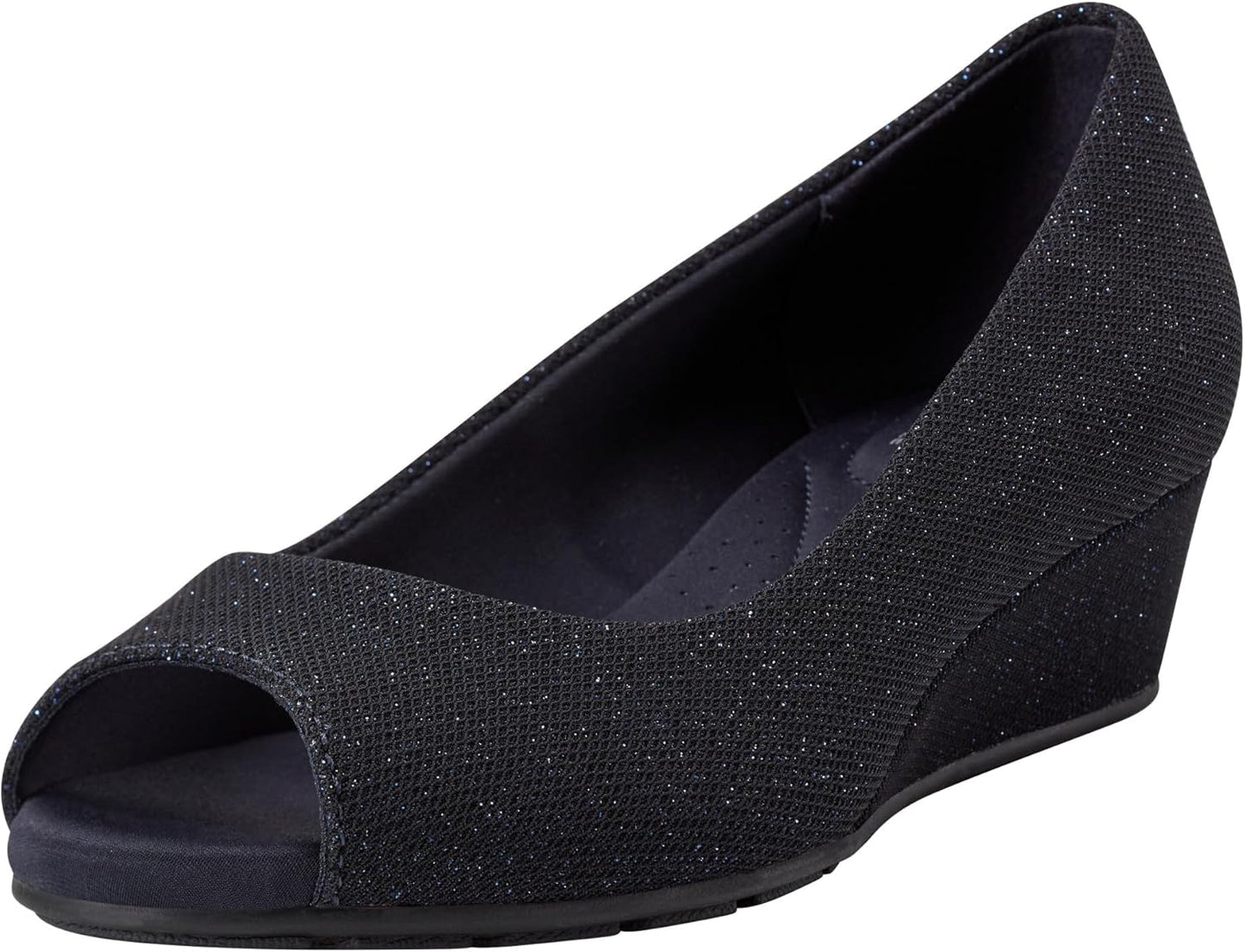 Bandolino Women's Candra Pump: Stylish Peep-Toe Wedge Design