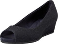 Bandolino Candra Peep-Toe Pump - Seasonless Wedge Comfort