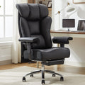 450LBS Big Tall Office Chair with Foot Rest - Ergonomic Comfort