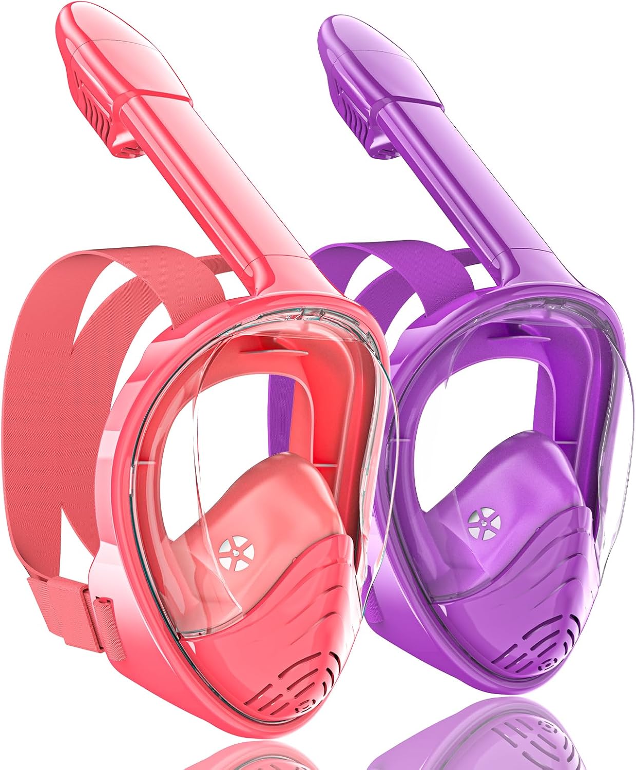 QingSong Kids Snorkel Mask Full Face for Safe Underwater Fun