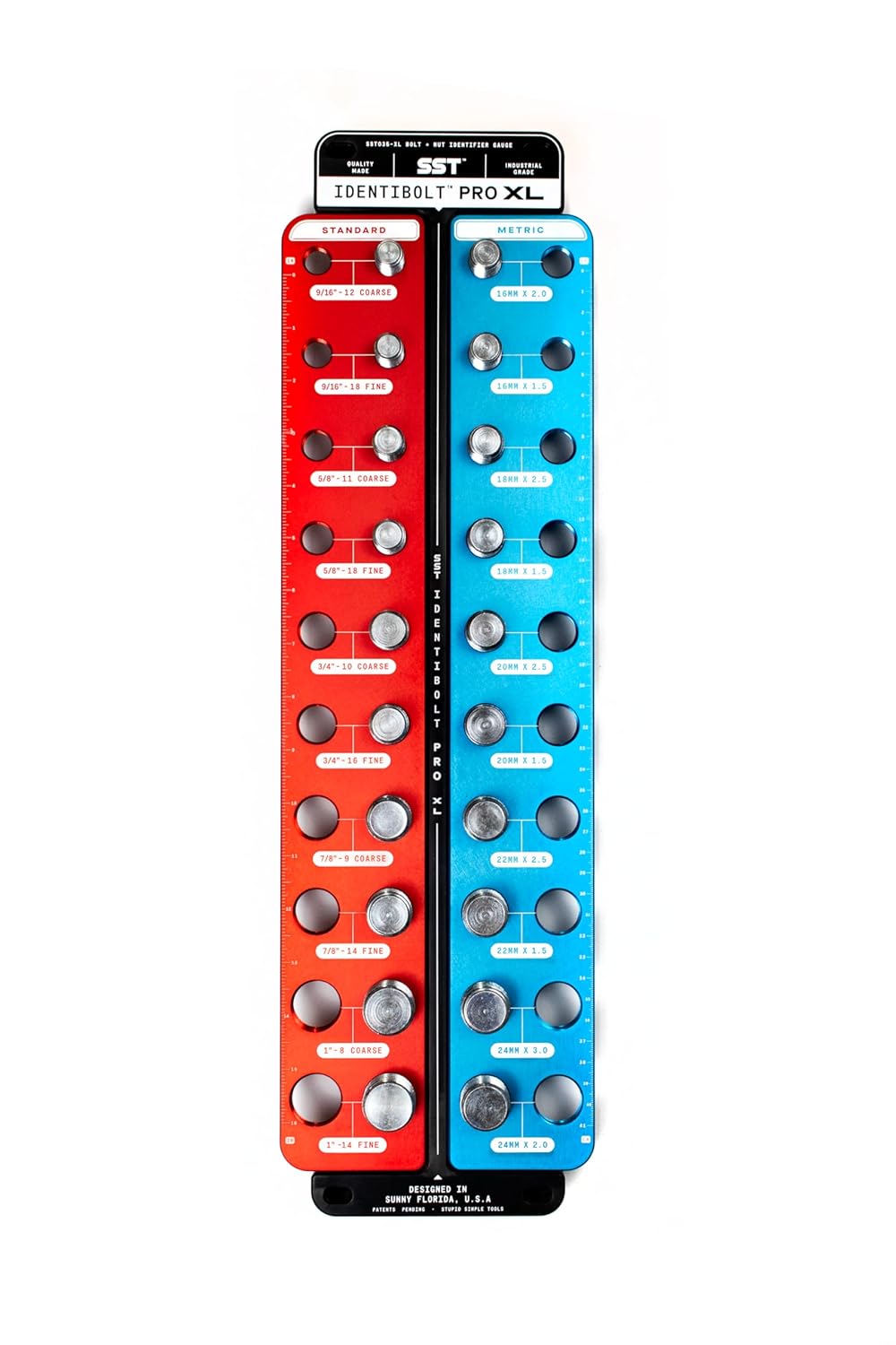 Identibolt Pro XL - Precision Threadchecker for Nuts and Bolts