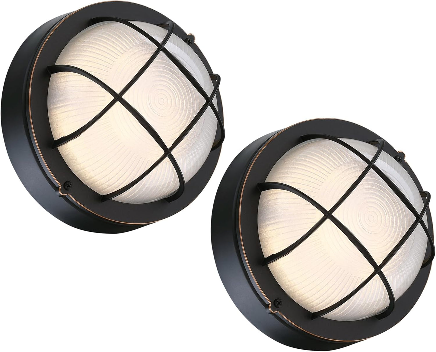 Oil Rubbed Bronze 8in Nautical Outdoor Light Fixture for Home