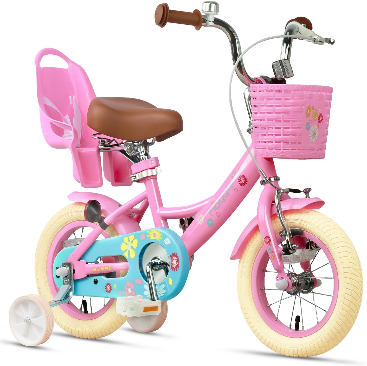 Glerc Maggie Girls Bike - Princess Style Kids Bicycle for Fun