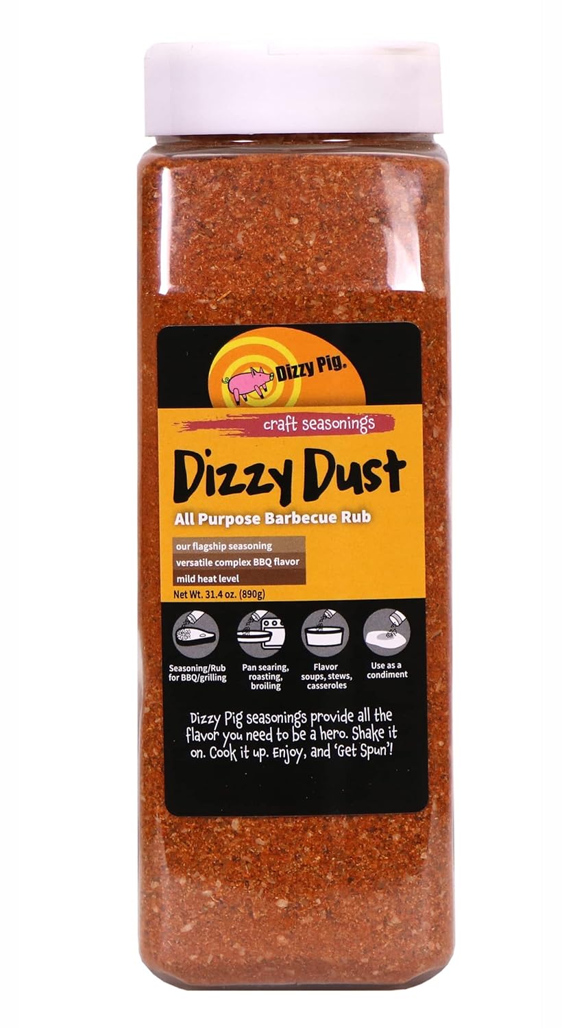 Dizzy Dust All-Purpose Barbecue Seasoning Rub for Perfect Grilling