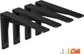 10 in Heavy Duty Shelf Brackets 4-Pack - High Strength Support